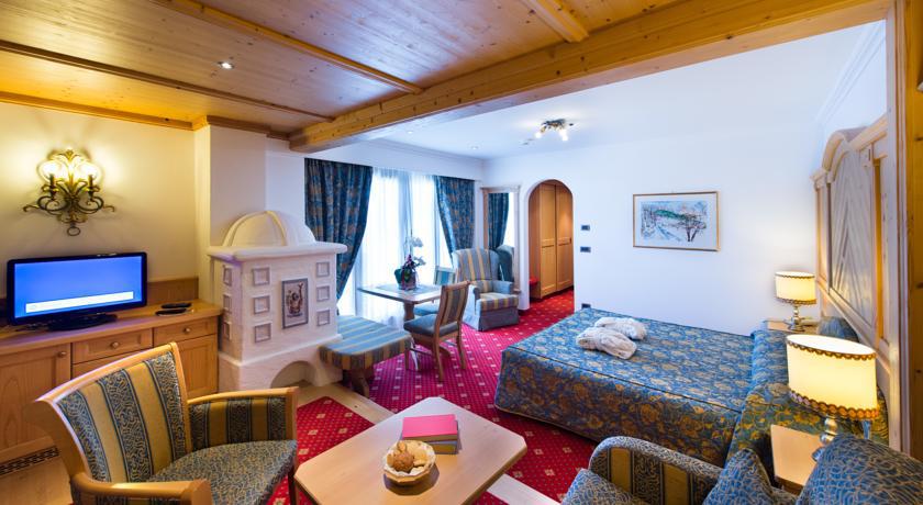 Alpen Hotel Corona Vigo di Fassa Bilik gambar