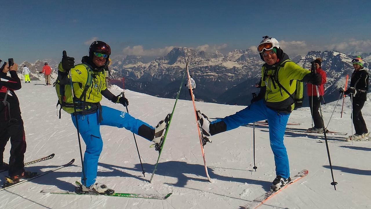 Alpen Hotel Corona Vigo di Fassa Luaran gambar
